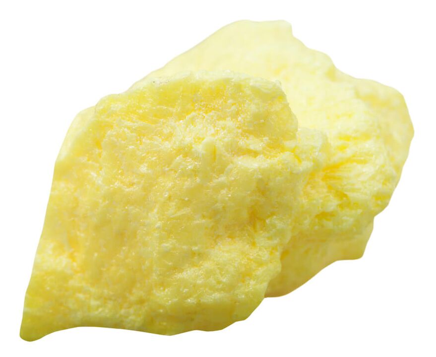 Το θείο είναι ένα στοιχείο της σύνθεσης Κεραμίνης